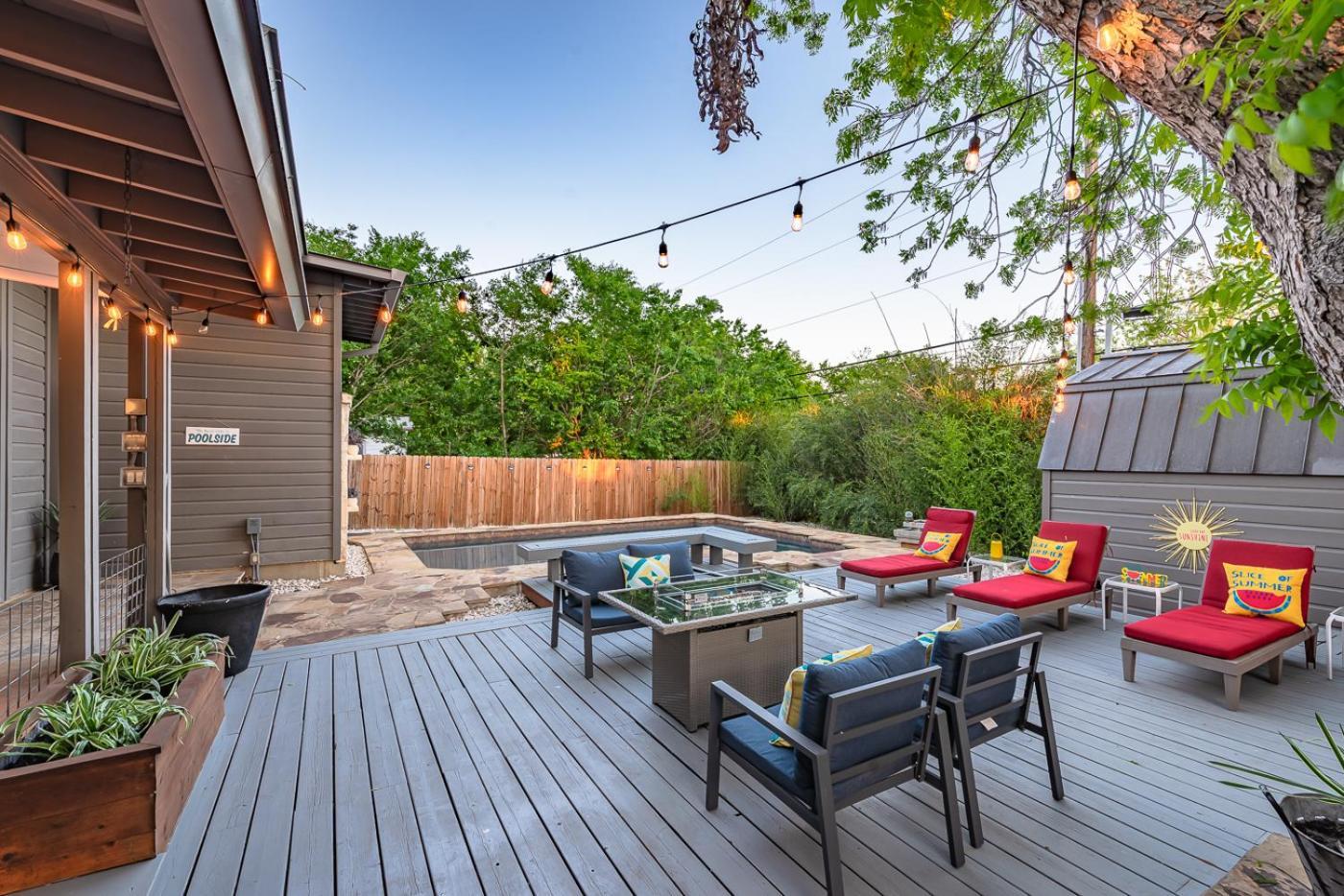 Serene Pool & Firepit In Stunning Home By Airport San Antonio Zewnętrze zdjęcie