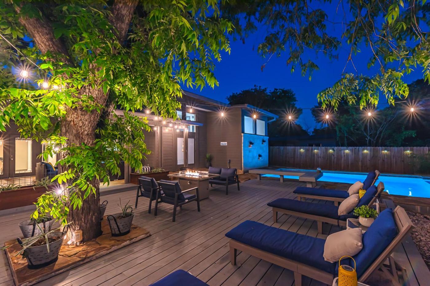 Serene Pool & Firepit In Stunning Home By Airport San Antonio Zewnętrze zdjęcie